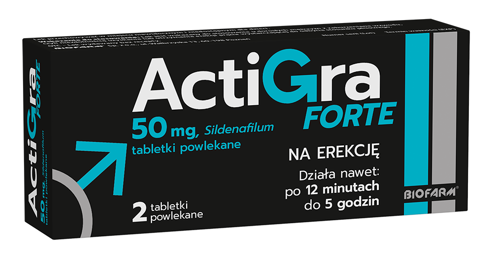 actigra forte 50 mg tabletki na erekcję